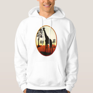 Camisetas del óvalo de la jirafa