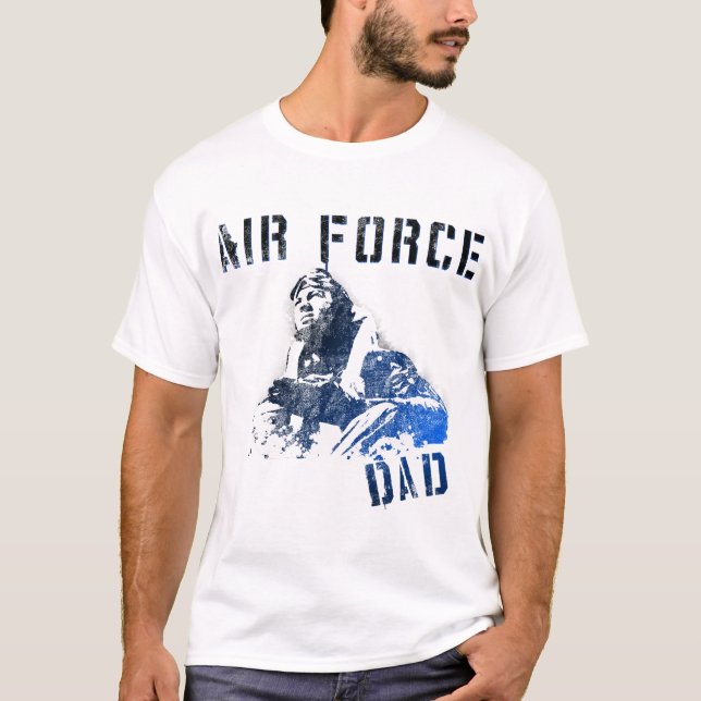 Camisetas del papá de la fuerza aérea (Anverso)