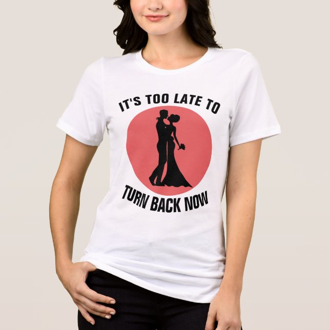 Camisetas del partido BACHELOR y BACHELORETTE (Anverso)