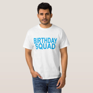 Camisetas del pelotón del cumpleaños. .png
