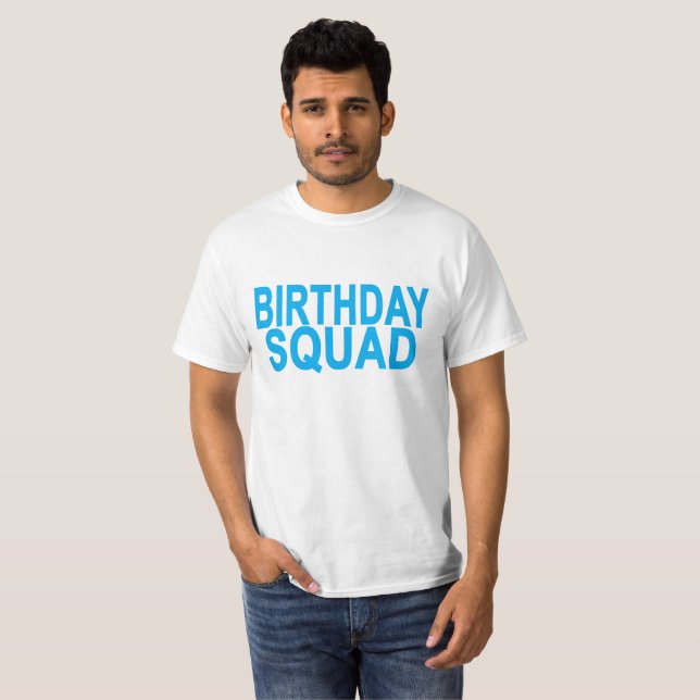 Camisetas del pelotón del cumpleaños. .png (Anverso completo)