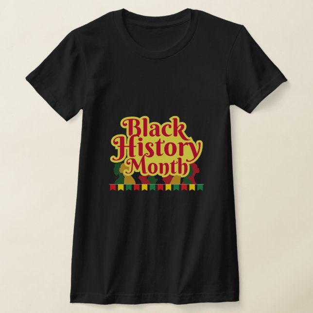 Camisetas del período del mes de historia negra (Distribución)