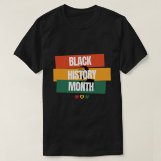 Camisetas del período del mes de historia negra