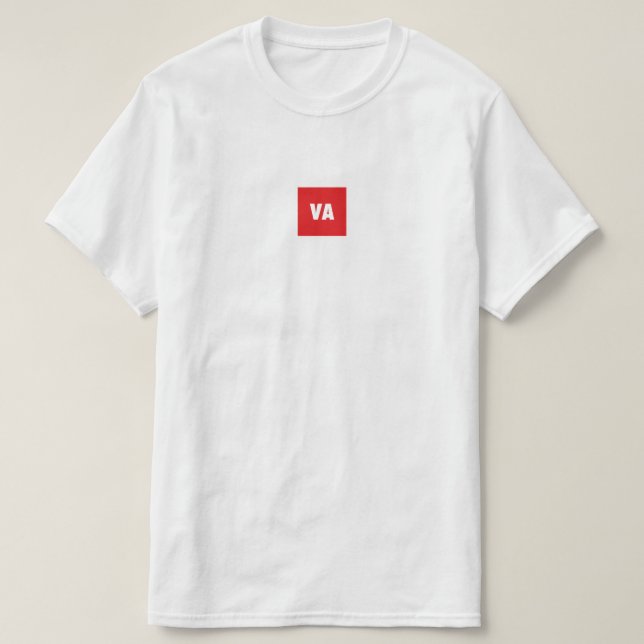 Camisetas del perno del VA (Diseño del anverso)