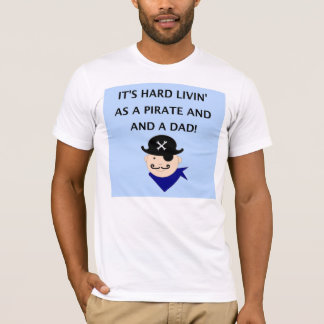Camisetas del pirata para el papá