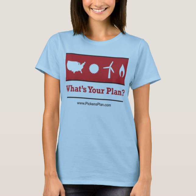 Camisetas del plan de Pickens (Anverso)