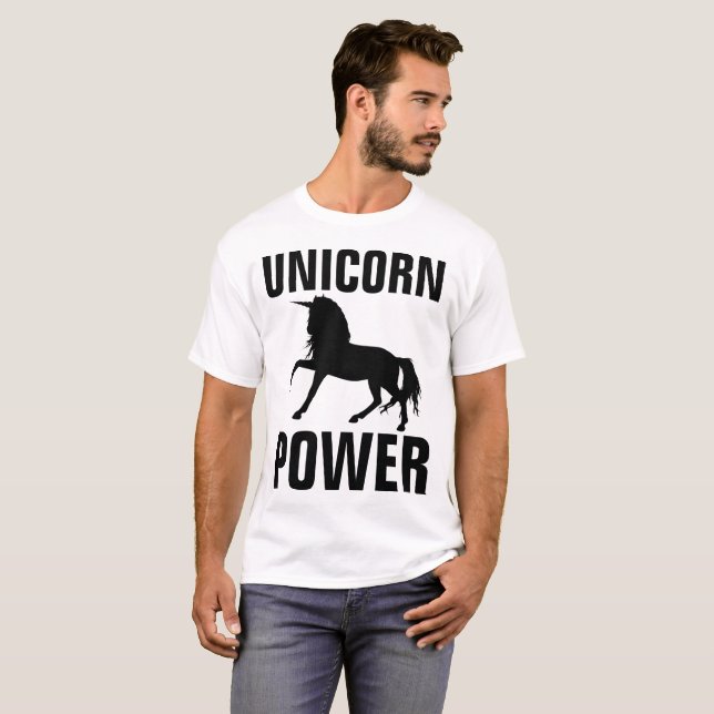 Camisetas del PODER del UNICORNIO (Anverso completo)