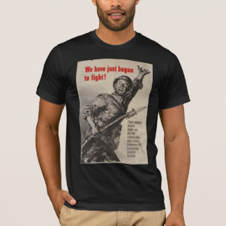 Camisetas del poster de la guerra del vintage