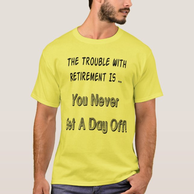 Camisetas del retiro del día de padre (Anverso)
