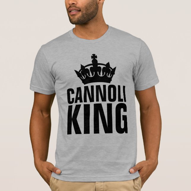 Camisetas del REY CANNOLI (Anverso)