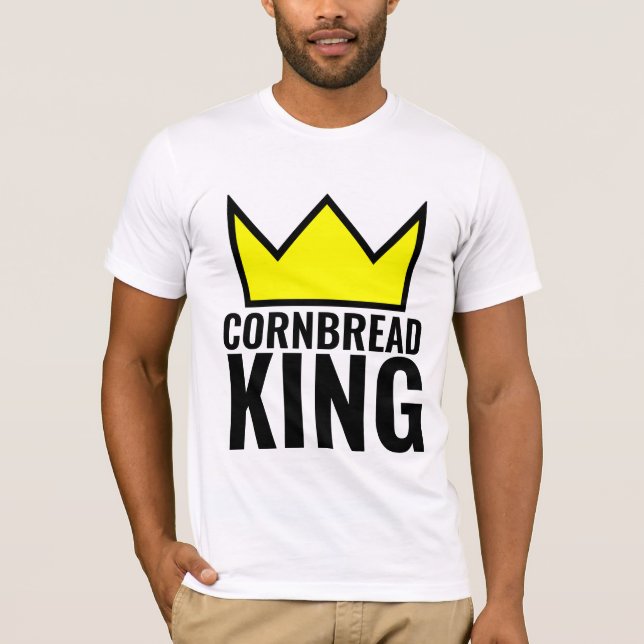 CAMISETAS DEL REY CORNBREAD (Anverso)
