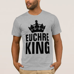 Camisetas del REY hombres del EUCHRE