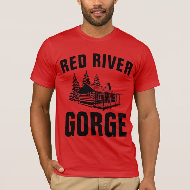 Camisetas del RÍO ROJO GORGE KENTUCKY (Anverso)