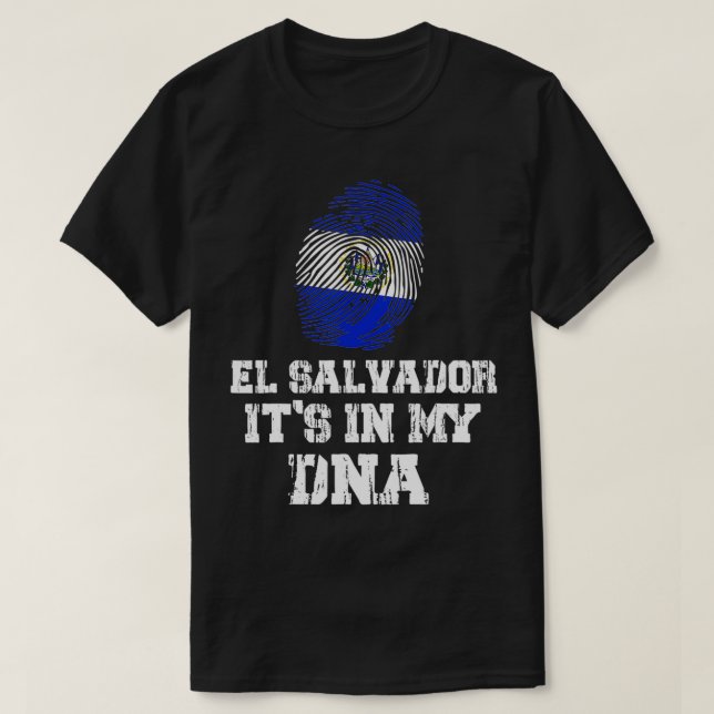 Camisetas del Salvador para mujeres hombres lo dic (Diseño del anverso)