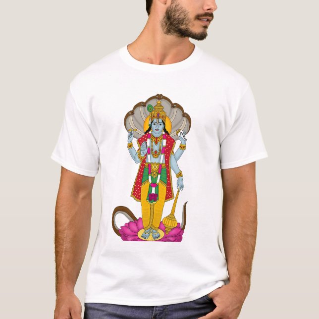 Camisetas del Señor Vishnu (Anverso)