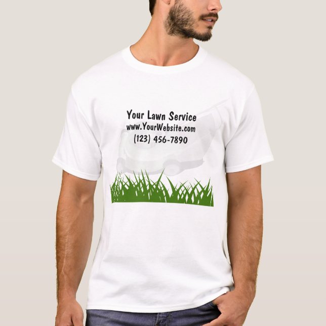 Camisetas del servicio del césped (Anverso)