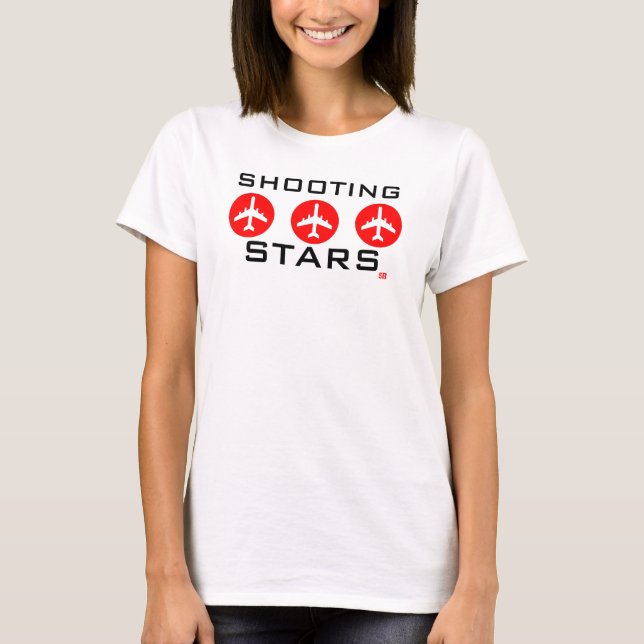 Camisetas del sur del deseo del Shooting Stars de (Anverso)