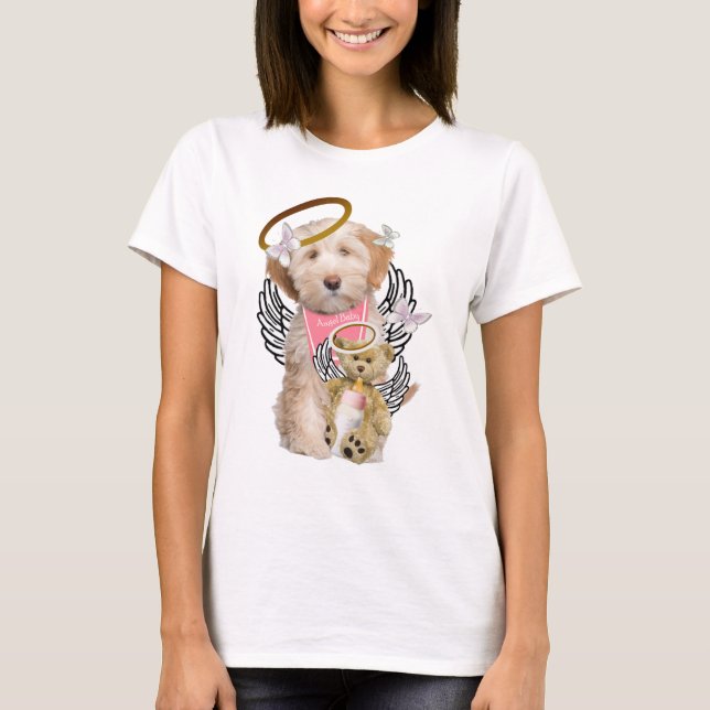 Camisetas del tibetano Angel Baby (Anverso)