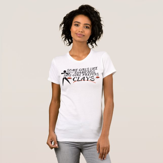 Camisetas del tiroteo para los chicas (Anverso completo)