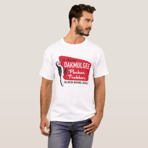 Camisetas del Trekker del picoteador de Oakmulgee