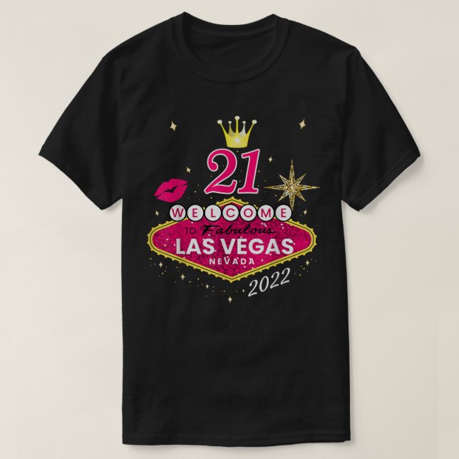 Camisetas del viaje de Chicas de Las Vegas 2022, 2 (Diseño del anverso)