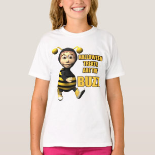 Camisetas del zumbido de la abeja de Halloween