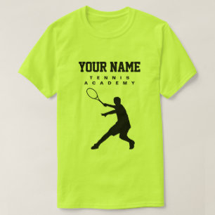 camisetas deportivas de la academia de tenis con i