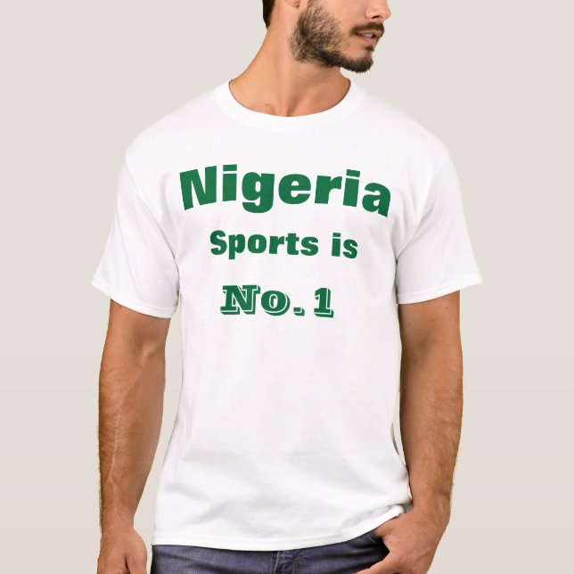 Camisetas deportivas de Nigeria (Anverso)