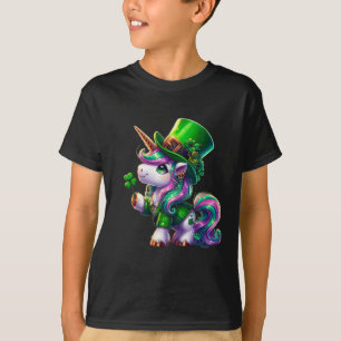 Camisetas Día de San Patricio Unicornio Irlandés N