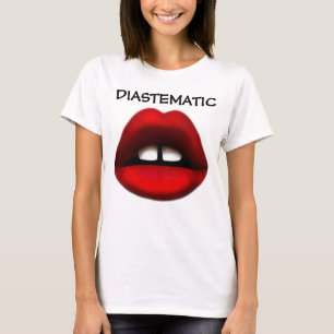 Camisetas diastemáticas, de Chica desdentado