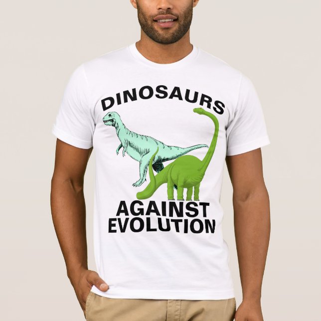 Camisetas DINOSAUR DE DISEÑO INTELIGENTE (Anverso)
