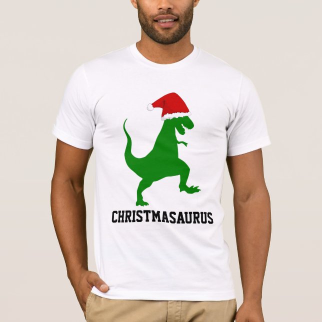 Camisetas DINOSAUR para navidades (Anverso)