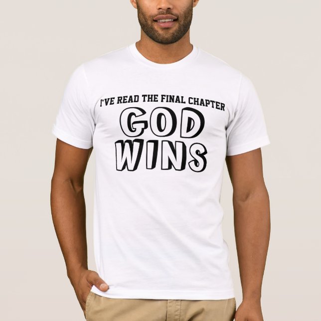 Camisetas DIOS GANA (Anverso)