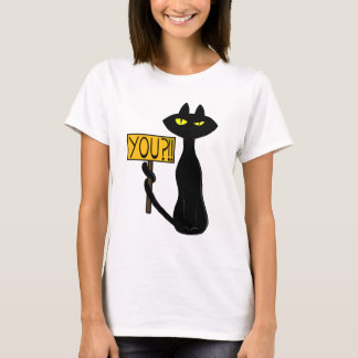 Camisetas divertidas Bad Boogie -The Cat- "¿Tú?!!"