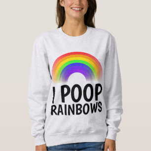 Camisetas divertidas CAG*O ARCOIRIS