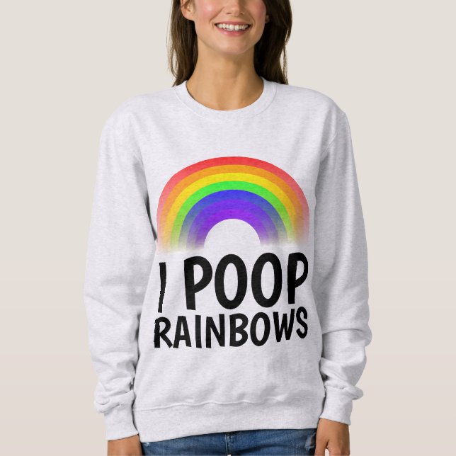 Camisetas divertidas CAG*O ARCOIRIS (Anverso)