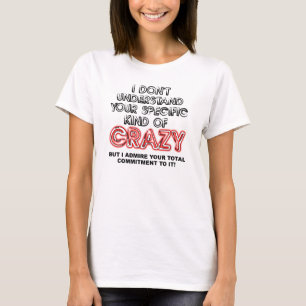 Camisetas divertidas con citas y dichos locos