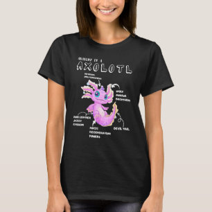 Camisetas divertidas de Axolotl, Anatomía de un Ax