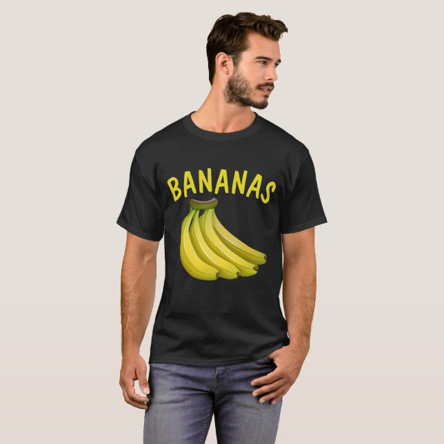 Camisetas divertidas de BANANAS (Anverso completo)