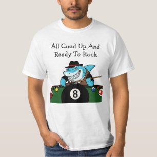 Camisetas Divertidas de Billar Rebelde