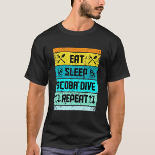 Camisetas Divertidas De Buceo Para Hombres Mujeres