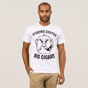 Camisetas divertidas de CIGAR y COFFEE