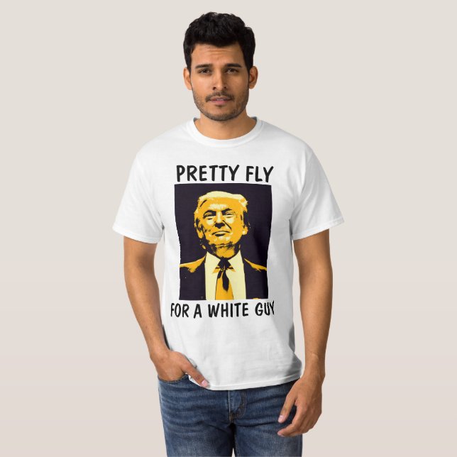 Camisetas divertidas de Donald Trump. Mosca bonita (Anverso completo)