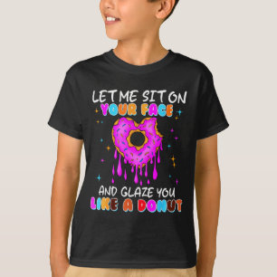 Camisetas divertidas de donut inapropiadas para mu