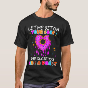 Camisetas divertidas de donut inapropiadas para mu