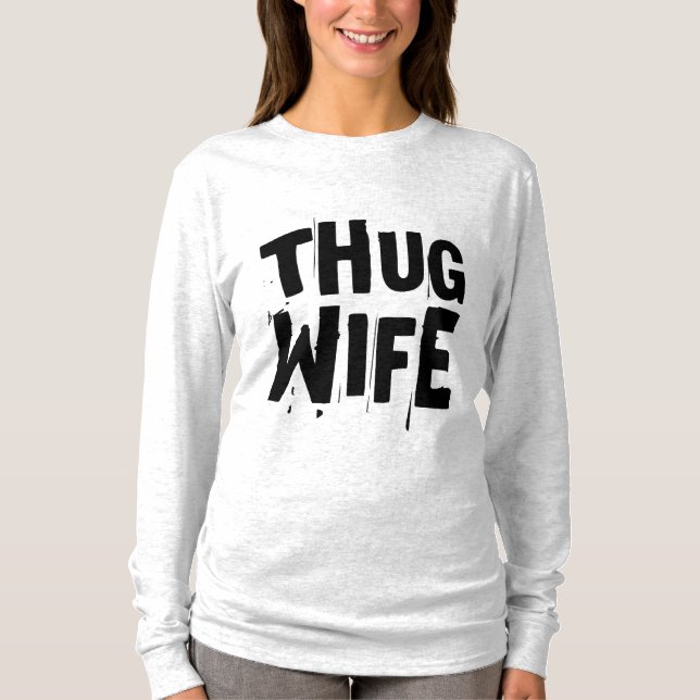 Camisetas Divertidas de ESPOSA DE MATÓN (Anverso)