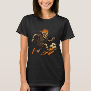 Camisetas divertidas de Halloween de esqueleto jug