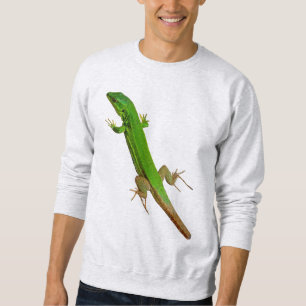 Camisetas Divertidas de Lagarto Verde Grande