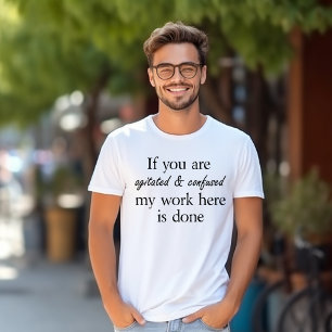 Camisetas divertidas de los refranes del chiste de