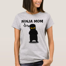 Camisetas divertidas de MOM, NINJA MOM